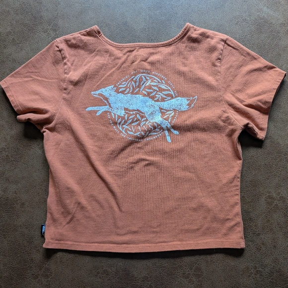 Vans Cropped Short Sleeve Top - Picture 4 of 6